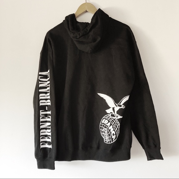 Gildan Other - Rare black Fernet Branca hoodie size L NWOT